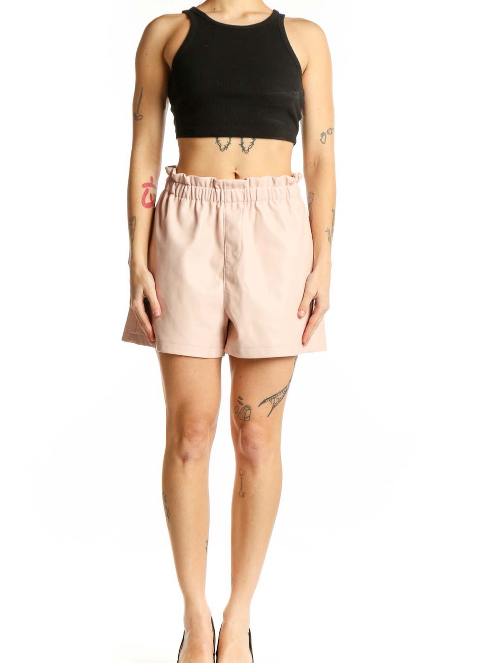 Steve Madden  Faux Leather Short
